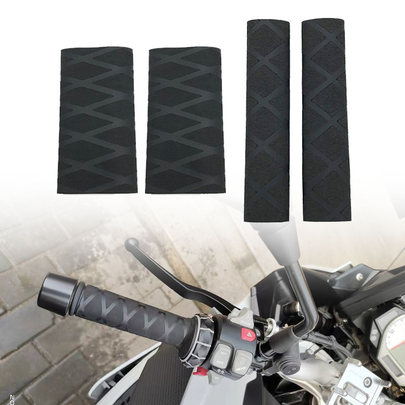 Handlebar Grip Heated - 1 para motocyklowych uchwytów termokurczliwych Gumowe
