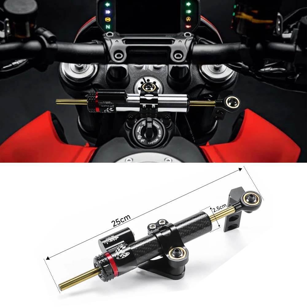 Motorcycle Gear Airbag - Motocyklowy wspornik amortyzatora układu kierowniczego stabilizator