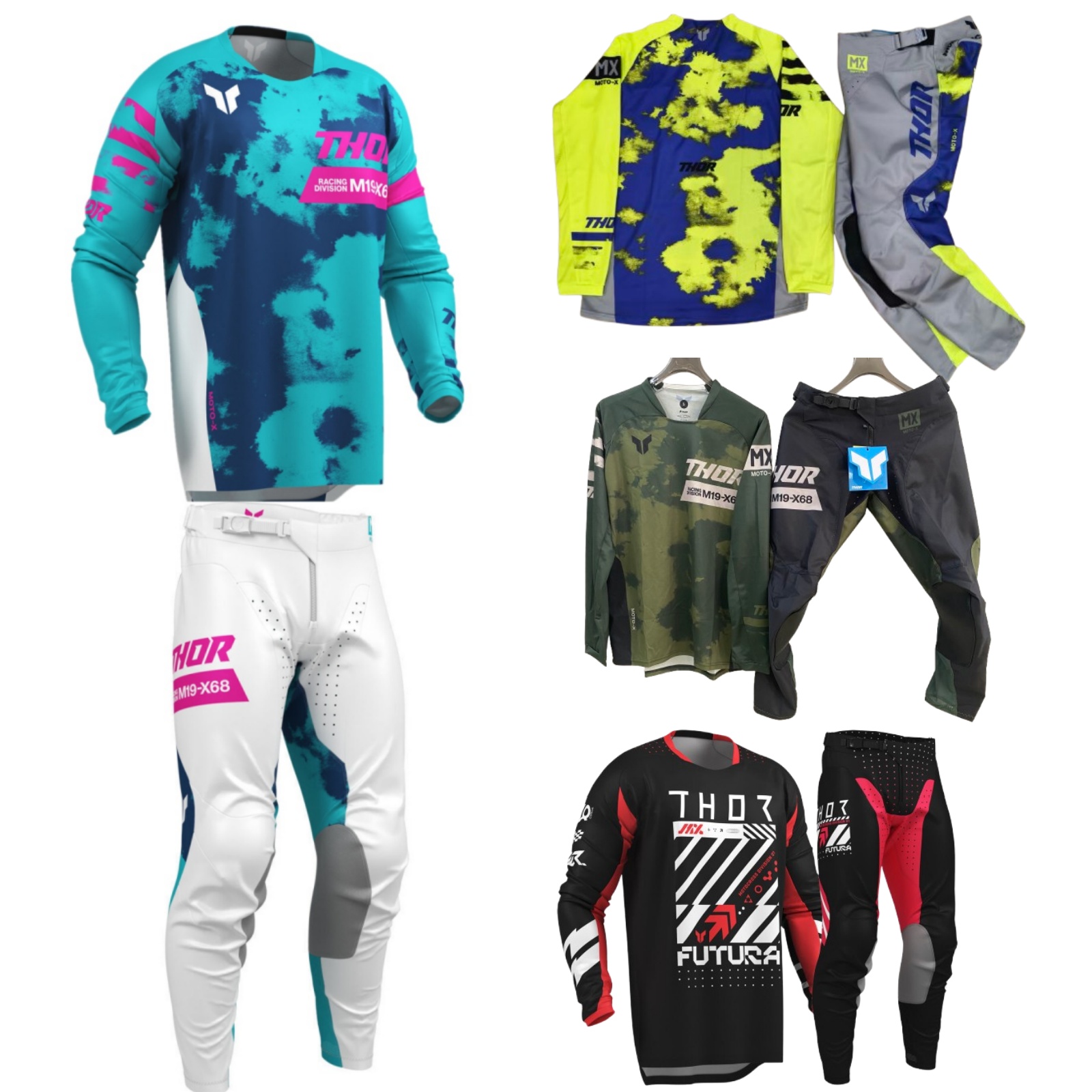 Zestaw Wyścigowy Motocrossowy  – Motorcycle Gear Sale recenzja i cena