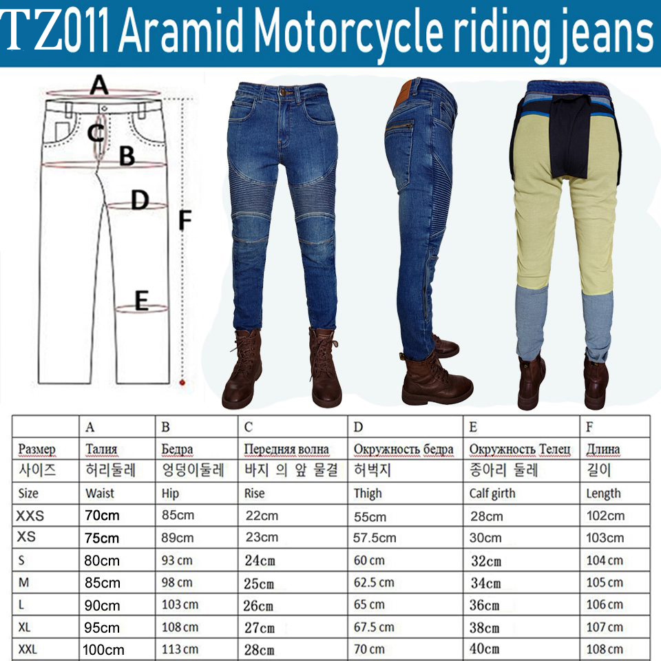 Damskie spodnie motocyklowe z  – Motorcycle Gear Women Pants recenzja i cena