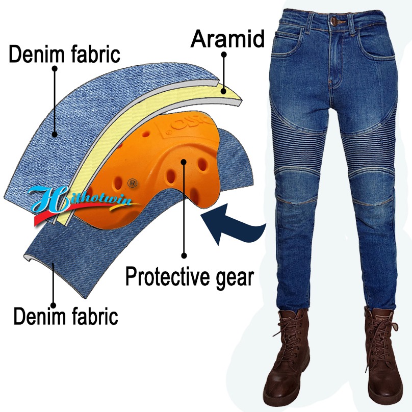 Damskie spodnie motocyklowe z  – Motorcycle Gear Women Pants recenzja i cena
